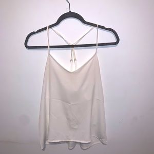 hollister white tank